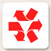 シンボルのリサイクル解除 コースター (正面)