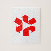 シンボルのリサイクル解除 ジグソーパズル (縦)