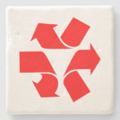 シンボルのリサイクル解除 ストーンコースター (正面)