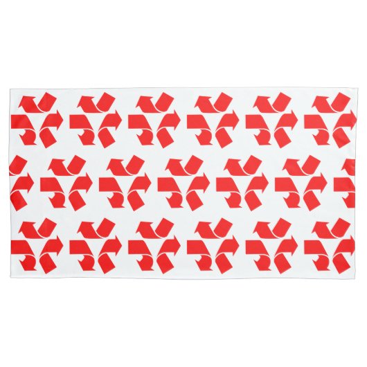 シンボルのリサイクル解除 枕カバー (正面左)