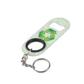 シンボルのリサイクル キーホルダー栓抜き (裏面アングル)