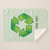 シンボルのリサイクル シェルパブランケット (正面(横))