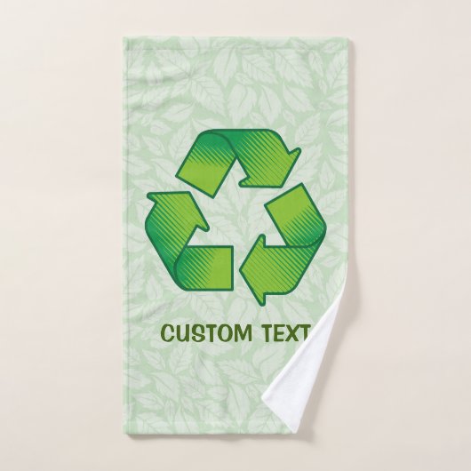 シンボルのリサイクル バスタオルセット (ハンドタオル)