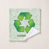 シンボルのリサイクル バスタオルセット (ウォッシュタオル)