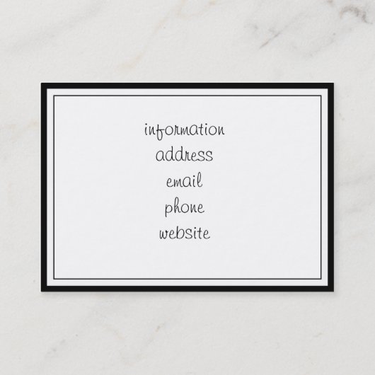 シンボルのリサイクル – 赤と青 名刺 (裏面)