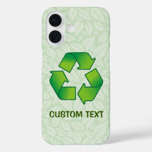 シンボルのリサイクル iPhone 16ケース