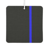 シンボルの細い青い線の垂直スタイル カーエアーフレッシュナー (正面)