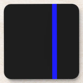 シンボルの細い青い線の垂直 コースター (正面)