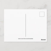 シンボルの色付けで綴ったハロウィーン ポストカード (裏面)