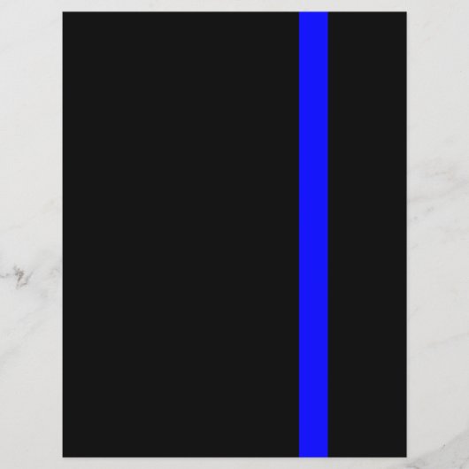 シンボルの薄い青い線の装飾 チラシ (正面)