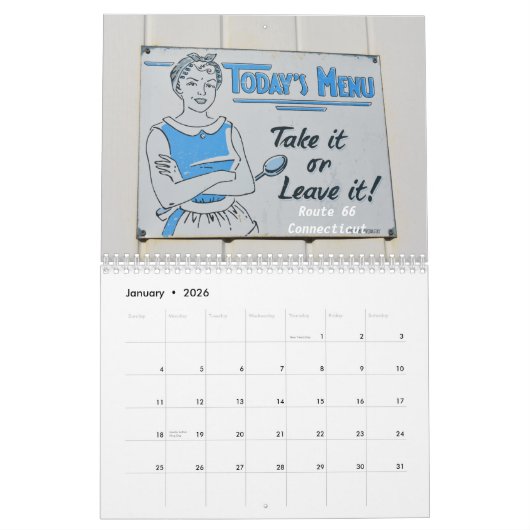 シンボルや象徴いたるところで、カレンダー カレンダー (1月 2026)