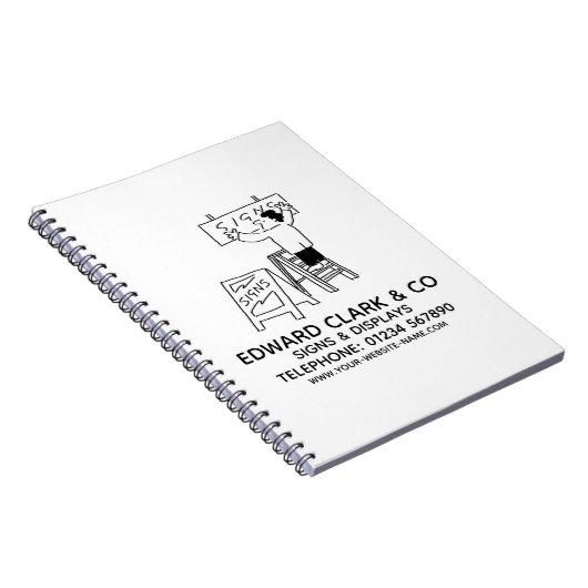 シンボルや象徴とディスプレイノートブック ノートブック (右側)