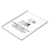 シンボルや象徴とディスプレイノートブック ノートブック (左側)