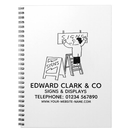 シンボルや象徴とディスプレイノートブック ノートブック (正面)