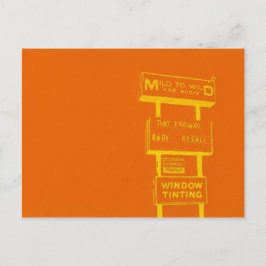 シンボルや象徴のまわりに街 ポストカード