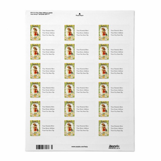 シンボルや象徴のハロウィーンヴィンテージ住所 シール (フルシート)