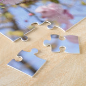 シンボルや象徴の春ピンクさくらんぼブロッサムツリー自然 ジグソーパズル (側面)