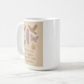 シンボルや象徴の精神 コーヒーマグカップ (正面左)