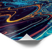 シンボルや象徴の〔占星術の〕十二宮図 – レオ ポスター (コーナー)