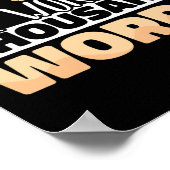 シンボルや象徴は千語の価値があるASLアメリカンサイン ポスター (角)