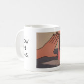 シンボルや象徴を知って下さい。 $12.95 コーヒーマグカップ (正面左)