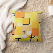 シンボルや象徴イン・イエロー、ポール・クレー クッション (ブランケット)