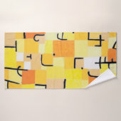シンボルや象徴イン・イエロー、ポール・クレー バスタオル (バスタオル)