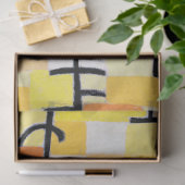 シンボルや象徴イン・イエロー、ポール・クレー 薄葉紙 (ギフト)