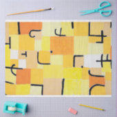 シンボルや象徴イン・イエロー、ポール・クレー 薄葉紙 (クラフト)