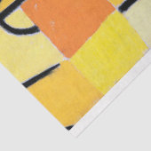 シンボルや象徴イン・イエロー、ポール・クレー 薄葉紙 (詳細)