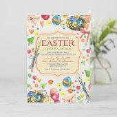 シンボルや象徴オブイースター招待状 招待状 (スタンド正面)