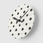 シンボルや象徴シンプルステップ3 ラウンド壁時計 (傾斜)