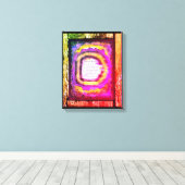 シンボルや象徴美しい キャンバスプリント (インサイチュ (ウッドフロア))