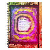 シンボルや象徴美しい ノートブック (正面)