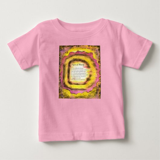シンボルや象徴美しい ベビーTシャツ (正面)