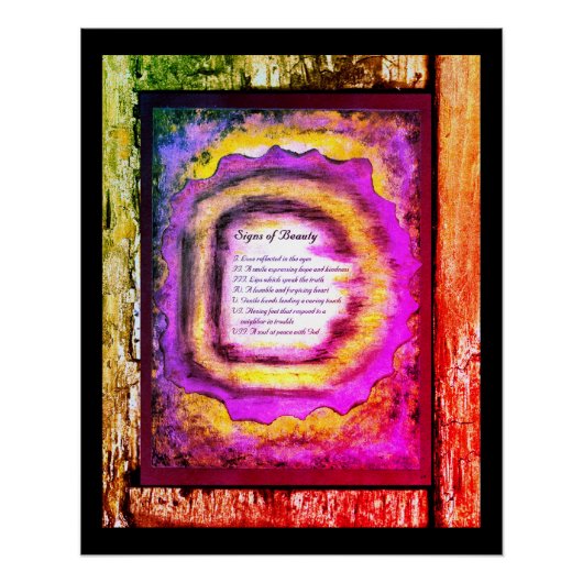 シンボルや象徴美しい ポスター (正面)