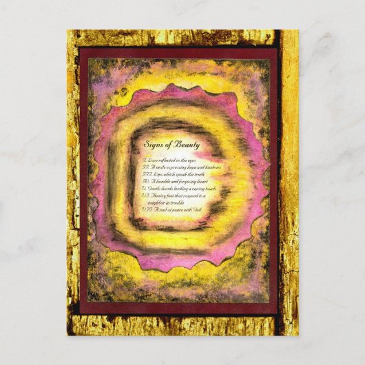 シンボルや象徴美しい ポストカード (正面)