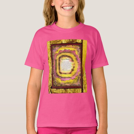 シンボルや象徴美しい Tシャツ (正面)