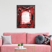 シンボルや象徴 キャンバスプリント (インサイチュ (リビング))