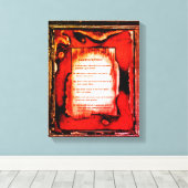 シンボルや象徴 キャンバスプリント (インサイチュ (ウッドフロア))