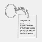 シンボルや象徴 キーホルダー (正面左)