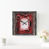 シンボルや象徴 スクエア壁時計 (ホーム)