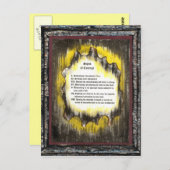 シンボルや象徴 ポストカード (正面/裏面)