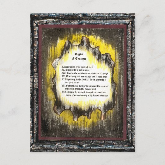 シンボルや象徴 ポストカード (正面)