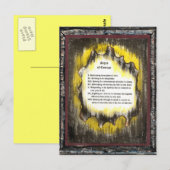 シンボルや象徴 ポストカード (正面/裏面)