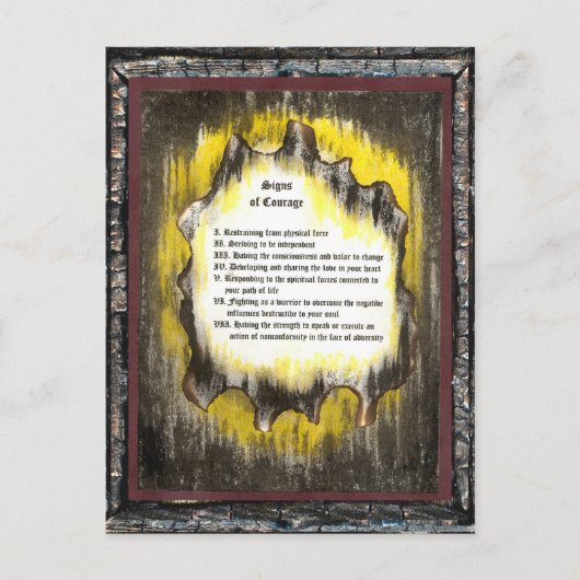 シンボルや象徴 ポストカード (正面)