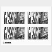 シンボルや象徴 長方形シール (シート)