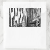 シンボルや象徴 長方形シール (バッグ)