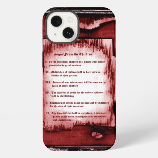 シンボルや象徴 iPhoneケース (裏面)