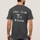 シンボルや象徴Tシャツ Tシャツ (裏面)